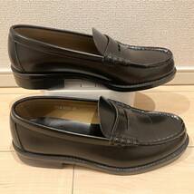 【数回使用程度】HARUTA ハルタ ローファー ブラック JCTB 6650 日本製 革靴 ビジネスシューズ_画像4