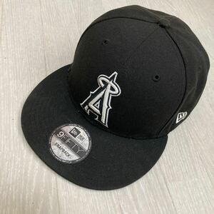 ニューエラ エンジェルス　帽子 キャップ　黒　9FIFTY ロサンゼルス　エンゼルス　スナップバック