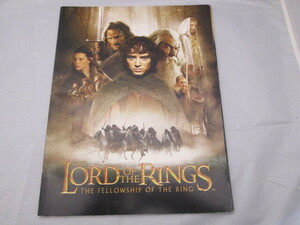 2002 year Heisei era 14 year THE LORD OF THE RINGS load *ob* The * ring movie pamphlet 