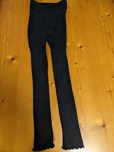 キッズ　 レギンス タイツ　150cm 黒