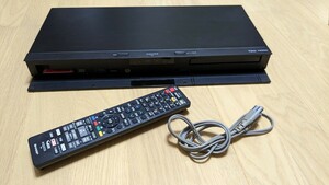 【ジャンク品】SHARP シャープ ブルーレイディスクレコーダー BD-NS500 2016年製 リモコン付 電源ケ―ブル付 ブルーレイ BDレコーダー