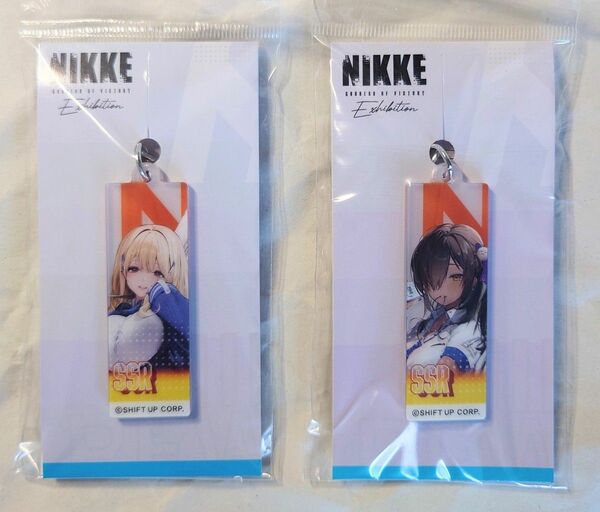 ☆勝利の女神 NIKKE Exhibition アクリルキーホルダー ティア ナガ 2個セット / ニケ エキシビション JK