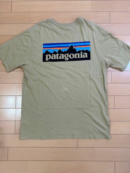 patagonia パタゴニア 半袖Tシャツ ベージュ M