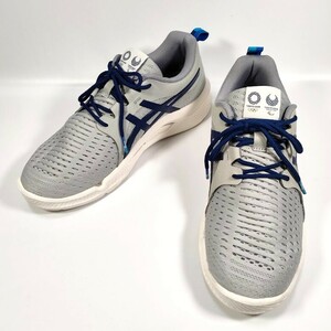 美品 asics アシックス スニーカー 26.5 グレー 東京2020オリンピック GEL-BREEZE ゲルブリーズ ローカット メンズ