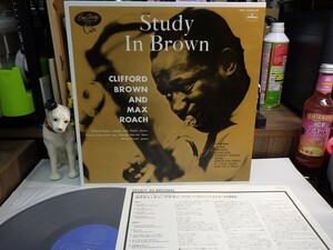 g3p｜新品同様Like New！【 LP / NIPPON PHONOGRAM JP 】CLIFFORD BROWN / クリフォード・ブラウン「スタディインブラウン」