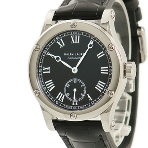 【3年保証】 ラルフローレン スポーティングコレクション クラシック RLR0250700 未使用 黒 ローマン 自動巻き メンズ 腕時計