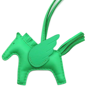  Hermes сумка очарование Rodeo PM Pegasus зеленый зеленый б/у 