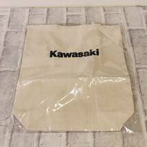 ★【エコバッグ】KAWASAKI カワサキ バッグ ハンドバッグ ☆N05-258D_画像1