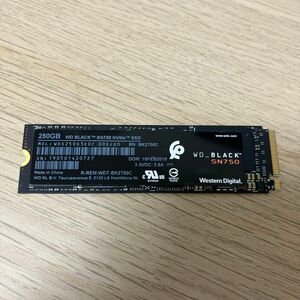 WD BLACK SN750 250GB NVME SSD