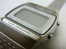 SEIKO/セイコー　ALARM-CHRONOGRAPH　デジタル腕時計　クオーツ　アラーム-クロノグラフ　A259-5060　USED_画像4
