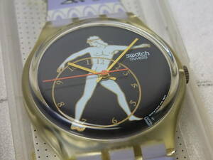 Swatch/ Swatch quarts wristwatch USED/ case attaching 