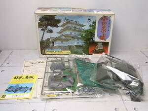 .. company // japanese name castle Odawara castle plastic model 1/350 unused 
