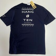 ハンテン HANGTEN 新品 メンズ カジュアル バックプリント 半袖 Tシャツ Mサイズ　 BL5　ネイビー_画像2