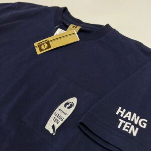 ハンテン HANGTEN 新品 メンズ カジュアル サーフィン　半袖 Tシャツ Lサイズ　SM439BL5 ネイビー