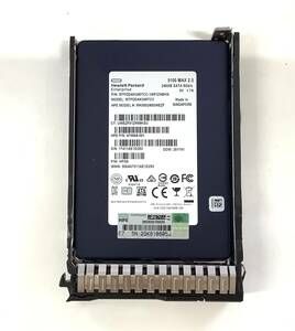 K6050830 HP SATA 2.5インチ 240GB SSD 1点 ＊HP Gen10 マウンター付き【中古動作品】