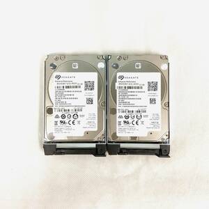 K6050761 SEAGATE 1.2TB SAS 10K 2.5インチ NECマウンタ HDD 2点【中古動作品】