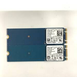 K60507170 WD M.2 128GB SSD 2点【中古動作品】