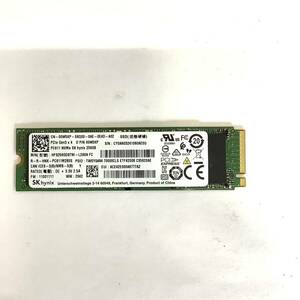 K60508160 SK hynix NVＭe 256GB SSD 1点 【中古動作品】