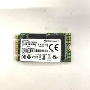 K60509150 Transcend 128GB M.2 SATA SSD 1点 【中古動作品】