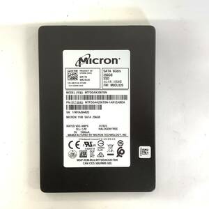 K60509160 Micron SATA 256GB 2.5インチ SSD 1点【中古動作品】