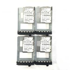 K6051077 HGST 300GB SAS 15K 2.5インチ HDD 4点【中古動作品】