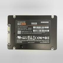 K60514165 SAMSUNG SATA 500GB 2.5インチ SSD 1点 【中古動作品】_画像1