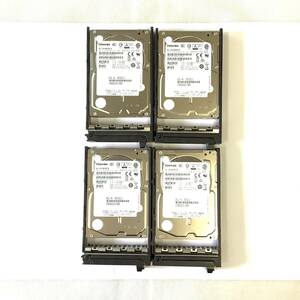 K6051566 TOSHIBA 900GB SAS 15K 2.5インチ HDD 4点【中古動作品】