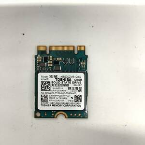 K60527155 TOSHIBA NVMe 128GB SSD 1点【中古動作品】