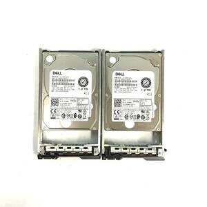 K6052862 DELL 1.2TB SAS 10K 2.5 -inch HDD 2 point [ used operation goods ]