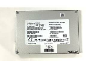 K6050146 Micron SATA 512GB 2.5 -inch SSD 1 point [ used operation goods ]