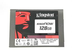 K6052135 Kingston SATA 128GB 2.5インチ SSD 1点 【中古動作品】