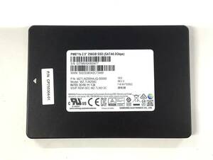 K6050143 SAMSUNG SATA 256GB 2.5インチ SSD 1点【中古動作品】