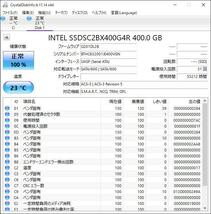 K6051432 Intel SATA 400GB 2.5インチ SSD 1点 【中古動作品】_画像3