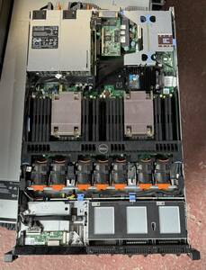 K60517218 DELL PowerEdge R630 1点※1100W電源ユニットX2、ヒートシンクX2基搭載、4ポートLANカード付【通電OK、本体のみ】