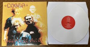 中古レコード　激レア ホワイトビニール　COBRA GREATEST HITS コブラ LP