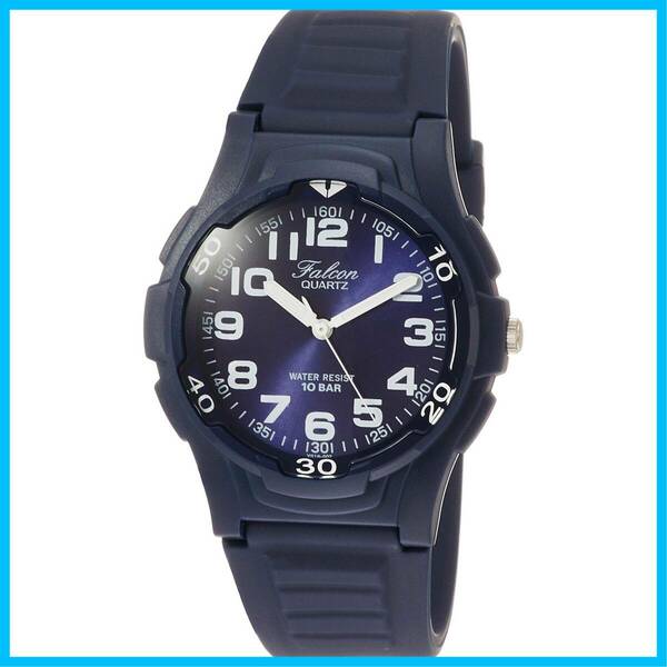 【人気商品】Q&Q] 腕時計 アナログ 防水 [シチズン ウレタンベルト VS18-002 メンズ ネイビー