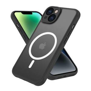 【特価商品】PinLiSheng(ホワイト, iPhone iPhone ワイアレス充電対応 マグセーフ対応 ストラップホール付き