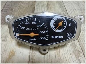 バイク用品★バイクパーツ/SUZUKI スズキ/アドレス V125/V125G/純正/スピードメーター/CF46A/動作確認済み