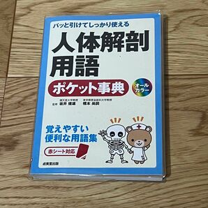 【ポケット辞典】人体解剖用語　看護　医師