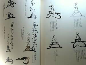 本阿弥宗家花押 他 掲載 刀剣の本(古刀/来国光/古備前正恒/福岡一文字/長船長光/和泉守国貞/新刀/河内守国助/透鐔/林又七/肥後鐔/加納夏雄)