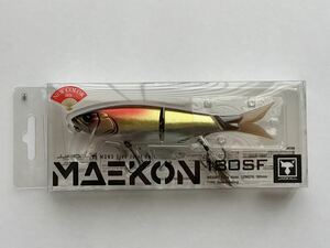 ジャッカル　マエコン　180SF　サンライズゴールド　バス　BASS 限定カラー　モノフレックスジョイント　1.7oz class　180mm MAEKON