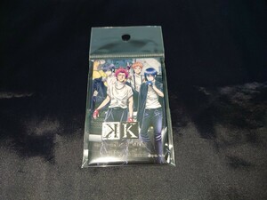 宗像礼司 周防尊 八田美咲 伏見猿比古 スクエア缶バッジ アニメK K SEVEN STORIES