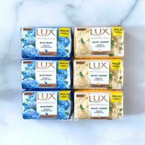LUX ラックス　固形石鹸　各3個　計6個　ベルベットジャスミン　ブルーピオニー