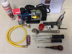 [ rental air conditioner installation tool SET②-4] vacuum pump flair tool digital gauge vacuum total SET 3 days rental 