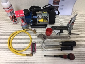 7 days rental [ air conditioner installation tool SET ②-5 ] vacuum pump flair tool digital gauge vacuum total SET rental 