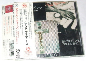 帯あり国内盤 DEAD KENNEDYS /plastic surgery disasters/in god we trust,inc.~デッド・ケネディーズ