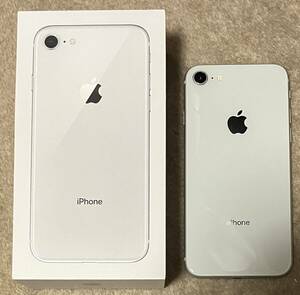 iPhone8 64GB ホワイト ソフトバンク SIMロック解除済み