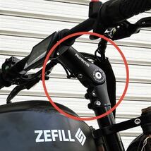ハンドルステム ロングステム eバイク 電動アシスト自転車　　　電動バイク カスタムハンドルバー ハンドルライザー ZEFILL TK-1_画像1
