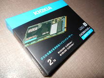 完動美品　★　キオクシア(KIOXIA) 内蔵 SSD 2TB NVMe M.2 PCIe Gen 3.0×4　★　国産 EXCERIA PLUS G2 SSD-CK2.0N3PG2/N_画像1