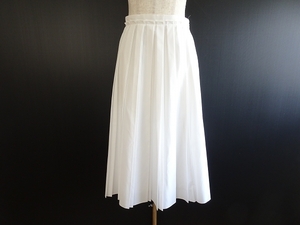#snc SALE UNTITLED Untitled skirt pleat 1 white tag attaching unused goods lady's [545265]